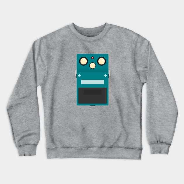 Boss TR-2 Tremelo Guitar Pedal Crewneck Sweatshirt by d13design